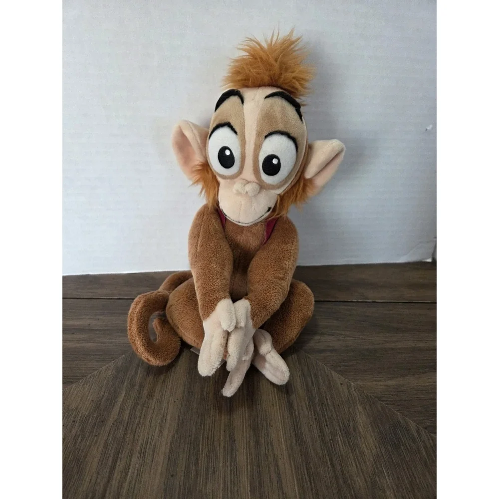 Disney Store Abu plush monkey from Disney's Aladdin, Posable